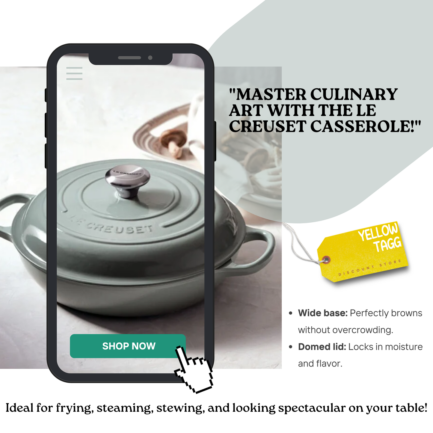 Le Creuset Casserole Signature Braiser