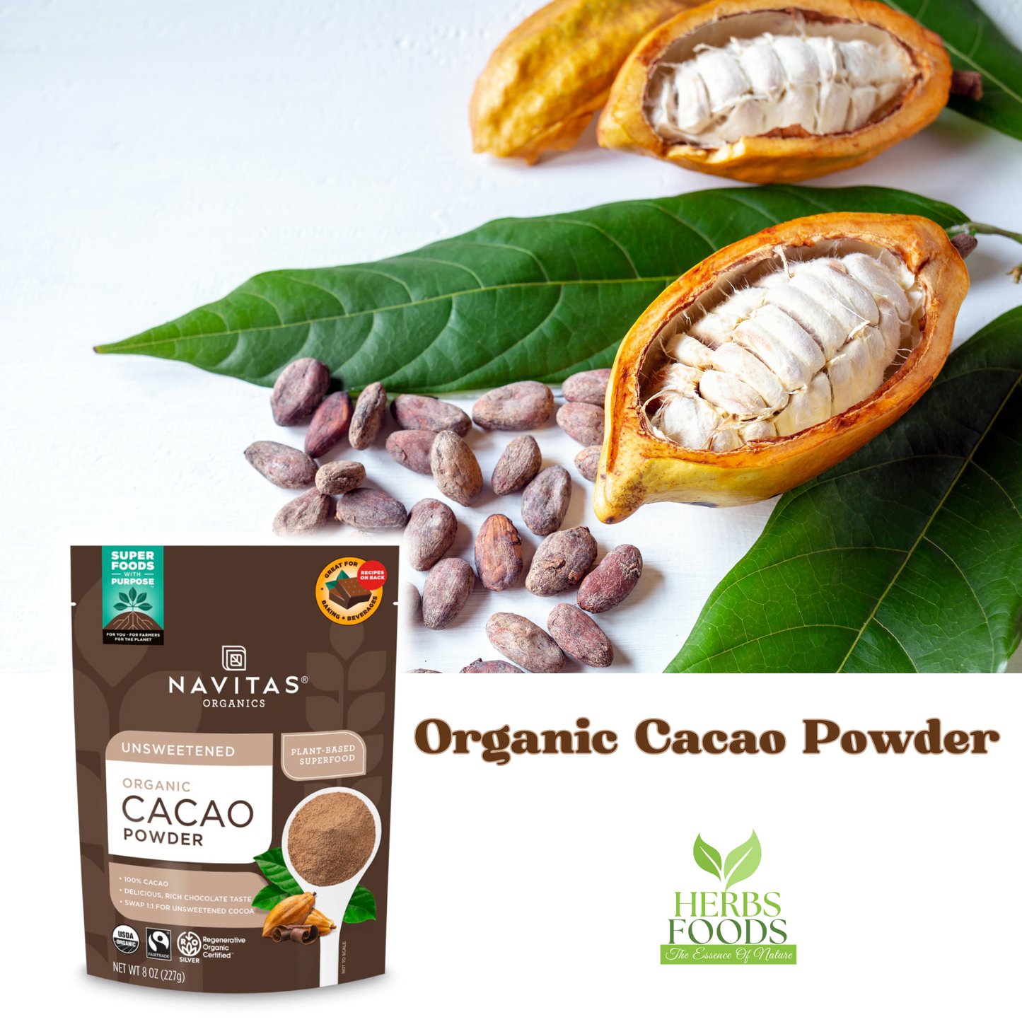 Organic Cacao Powder - Navitas