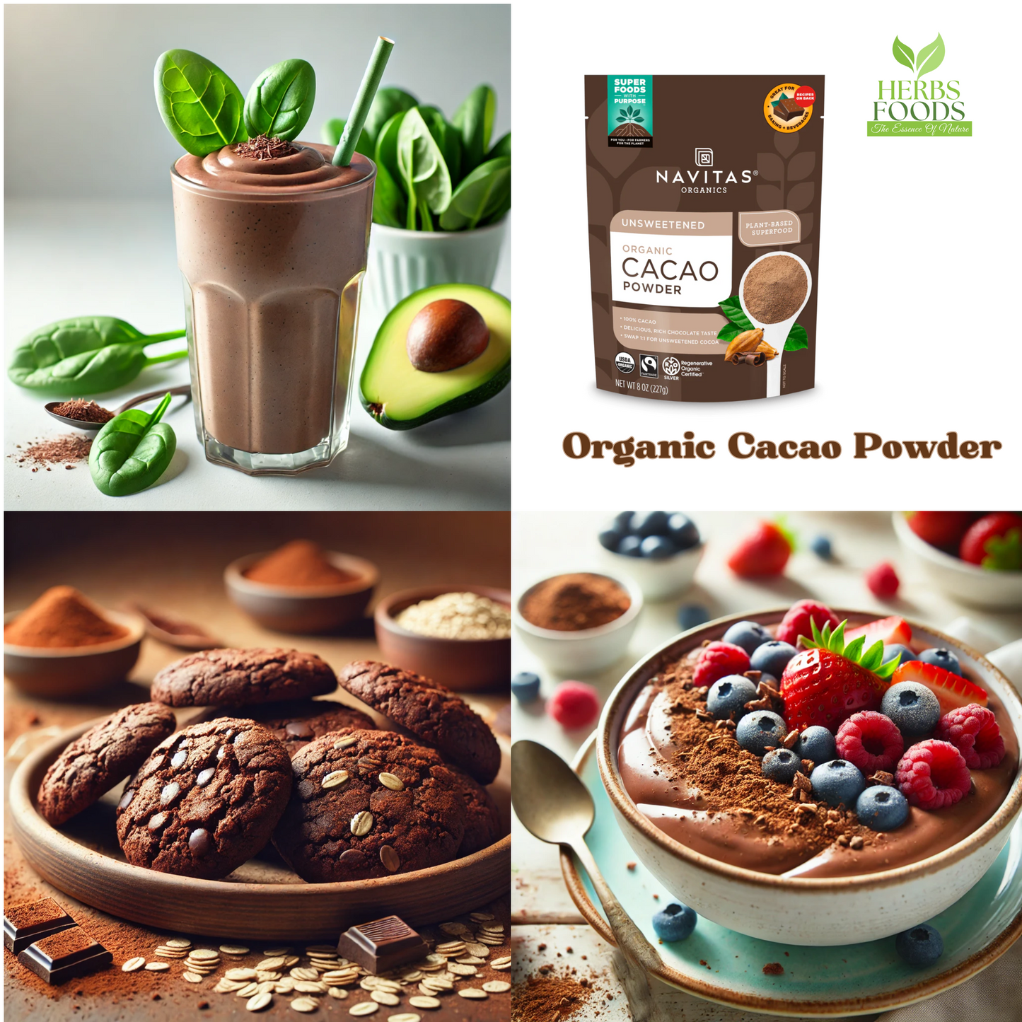 Organic Cacao Powder - Navitas